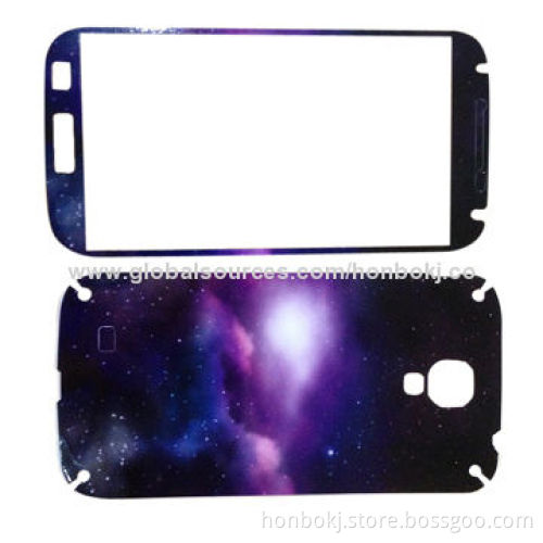 Fashion PVC phone sticker color film for iPhone , Samsung etc
